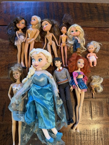 Lot dolls barbie bratz - dolls,