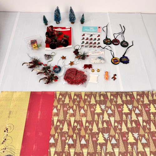 Mixed christmas craft lot - craft,