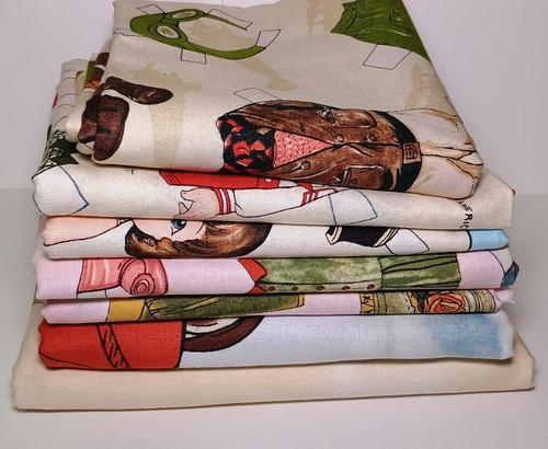 Paper dolls fabric - *paper, collection