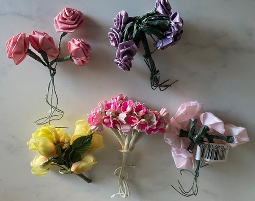 Lot assorted mini flowers - lot,