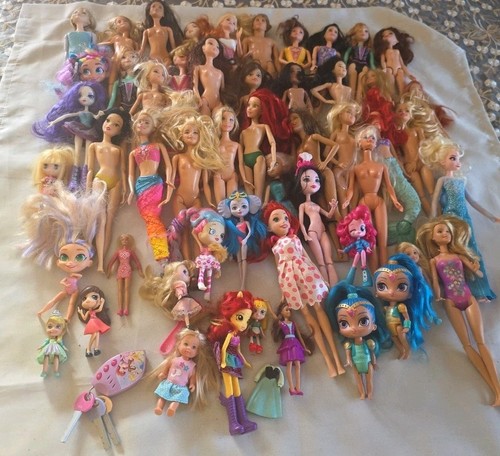 Huge barbie doll lot - barbie,